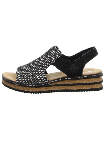 rieker Sandalette in schwarz