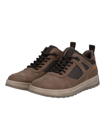 rieker Sneaker in Braun/Schwarz