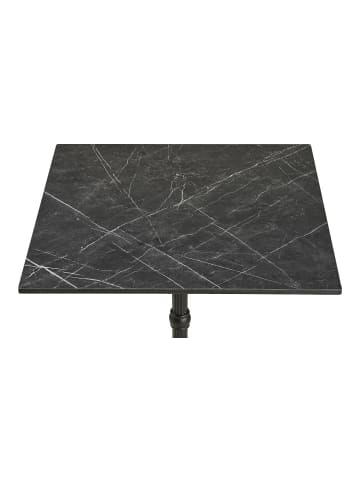 ebuy24 CaféTisch Vivi Grau 60 x 60 cm