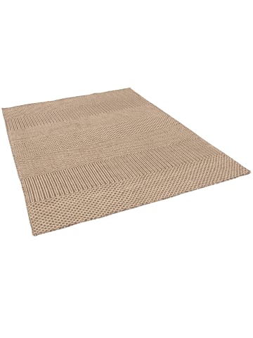 Pergamon Natur Teppich  Wolle Rana  Meliert in Beige