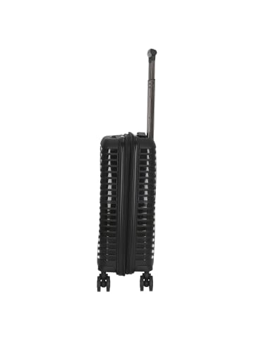 Stratic Bright+ - 4-Rollen-Trolley 56 cm S erw. (silver) in schwarz
