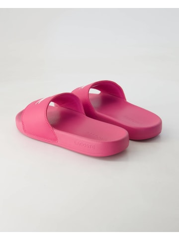 Lacoste Pantoletten in Pink