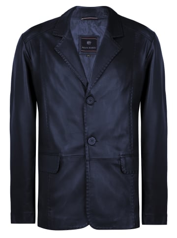 Felix Hardy Lederjacke in Dunkelblau