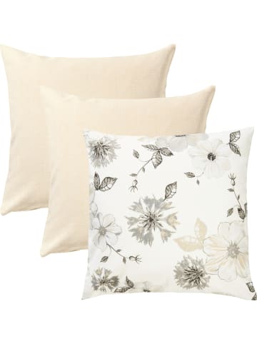 Erwin Müller Kissenhülle 3er-Pack in creme