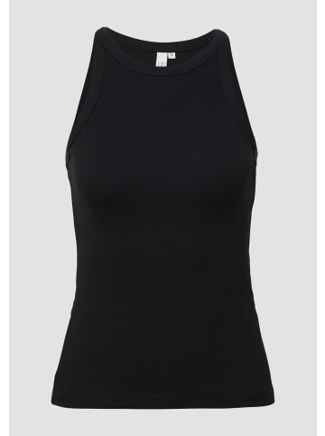 QS T-Shirt in 9999_schwarz