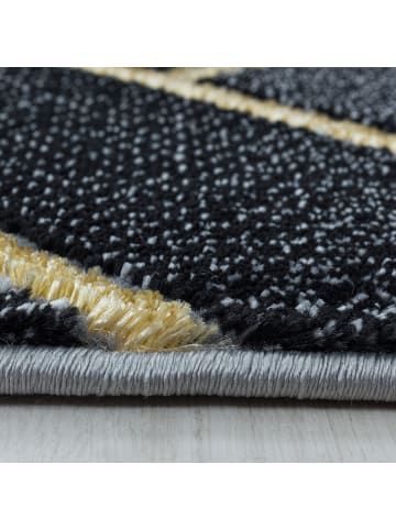 Teppich Boss Kurzflor Teppich Nauro Goldfarbe