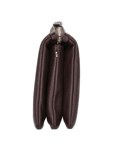 Abro Threefold - Umhängetasche 22 cm (siena) in burgundy