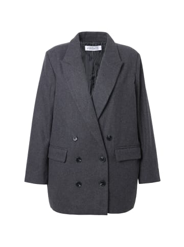 Studio Untold Blazer in anthrazit melange