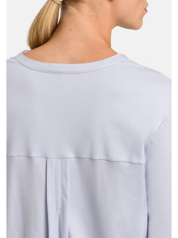Hanro Pyjama Pure Essence in Blue glow