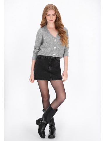 DreiMaster Women Cardigan in grey melange