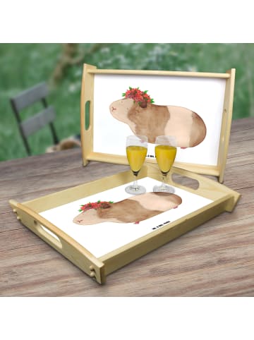 Mr. & Mrs. Panda tablett aus holz Meerschweinchen Weisheit ohne ... in Weiß