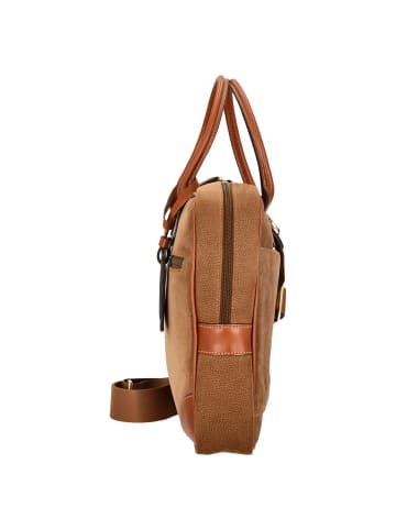 BRIC`s Life Briefcase - Laptoptasche 38 cm (olive) in camel