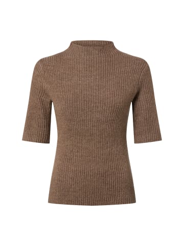 OPUS Strickpullover Pedgi in taupe - 0001
