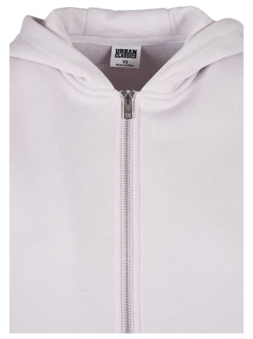 Urban Classics Zip-Kapuzenpullover in softlilac