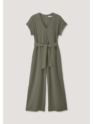Hessnatur Jersey-Overall in oliv