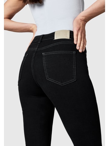 PEAK TIME Bootcut-Jeans Zenita in Gamma Black