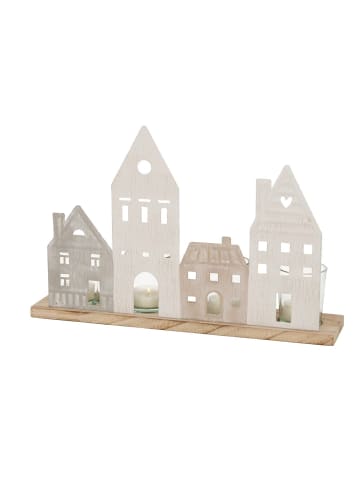 Boltze Teelichthalter in beige