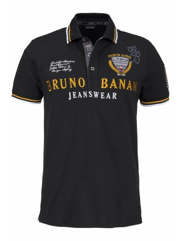 Bruno Banani Poloshirt in schwarz