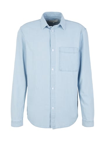 Tom Tailor Relaxed Fit Hemd in blau