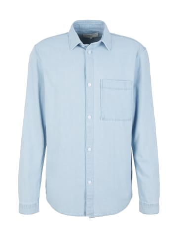 Tom Tailor Relaxed Fit  Hemd in blau