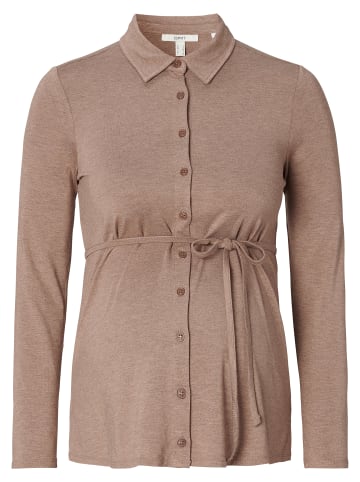 ESPRIT Still-Shirt in Taupe Grey