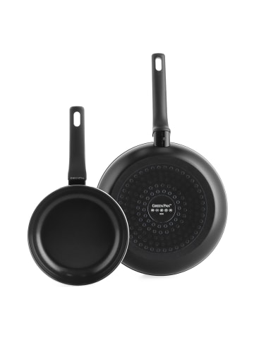 GREENPAN Pfannen-Set Essence (CC009049-001) 20+28cm in schwarz