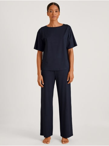 Calida Rundhals T-Shirt für Damen in blau