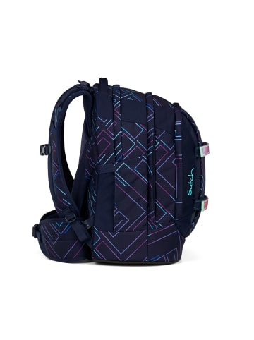 Satch Schulrucksack-Set PACK Purple Laser 2-teilig in Lila