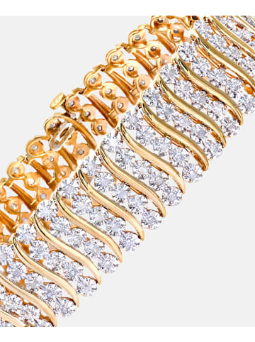 Diamant L'éternel Armband aus 375 Gelbgold mit Diamant