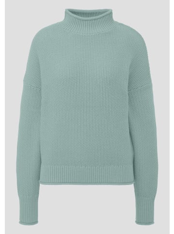 QS Strickpullover in 6215_pastelltürkis