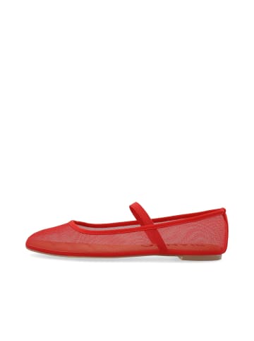 Bianco Ballerinas in Red