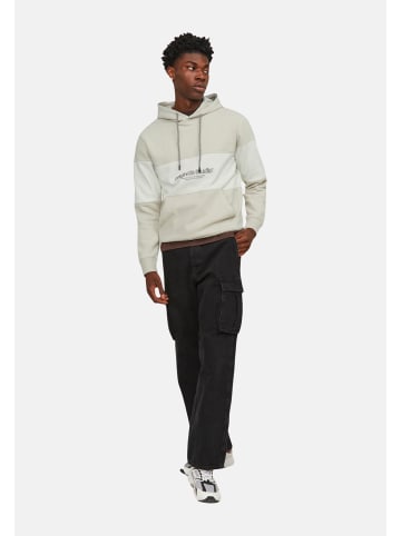 Jack & Jones Hoodie 'Lakewood' in beige