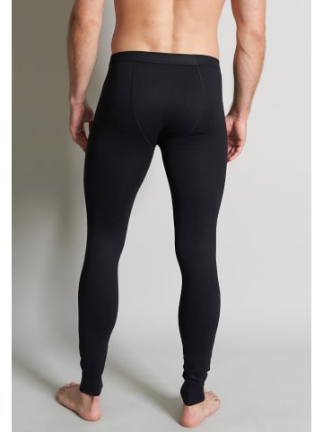 CECEBA Thermo Unterhose, Lang Thermo Sport in schwarz-dunkel-uni
