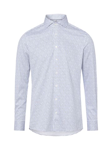 OLYMP Hemd in weiß blau