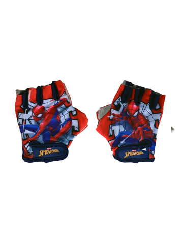 Spiderman Kinder Fahrradhandschuhe Jungen Spider-Man fingerlos Einheitsgröße in Blau