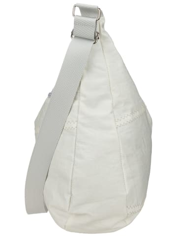 360 grad Handtasche Bucht Stencil in Weiss/Grau