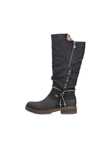 rieker Slipper in schwarz