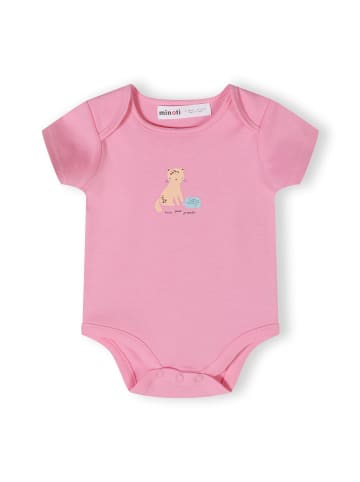 Minoti 2er. Set: Kurzarmbody 24babypack21 in mauve