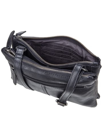 Greenburry Umhängetasche Colombiana Rv 3 Zip Small in Black