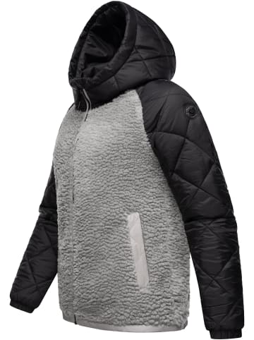 ragwear Outdoorjacke Leeloo in Grey Blocked