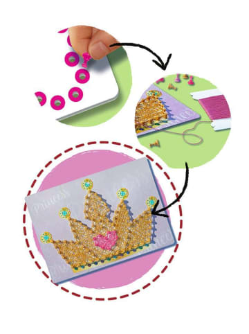Ravensburger Kreativität String Art Prinzessin Ab 6 Jahre in bunt