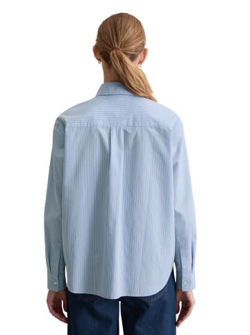 Marc O'Polo DENIM Streifenbluse relaxed in Light Blue