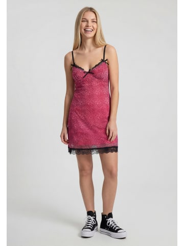 myMo Women Dress in pink black