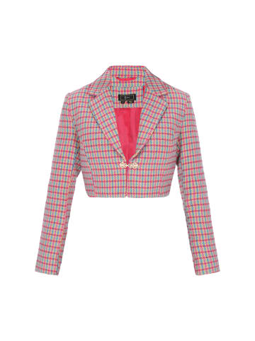 faina Women Jacket in blue pink yellow