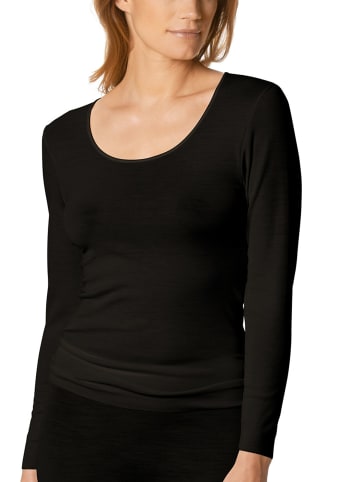 Mey Langarmshirt in Schwarz