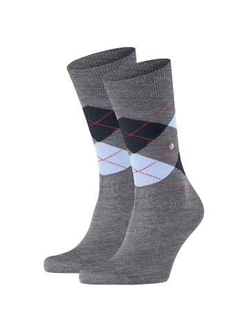 Burlington Socken 2er Pack in Grau/Blau