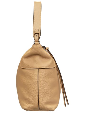 LIEBESKIND BERLIN Handtasche Mila Hobo M Small Pebble in Light Tan