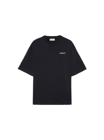 OFF WHITE T-Shirt mit Tattoo Arrow-Stickerei Schwarz