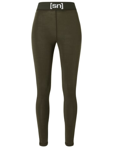 super.natural Merino Unterhose W TUNDRA175 TIGHT in grün