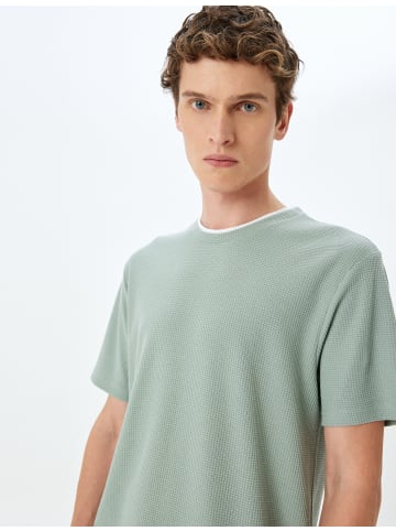 KOTON TSHIRT SS BSC in Blau